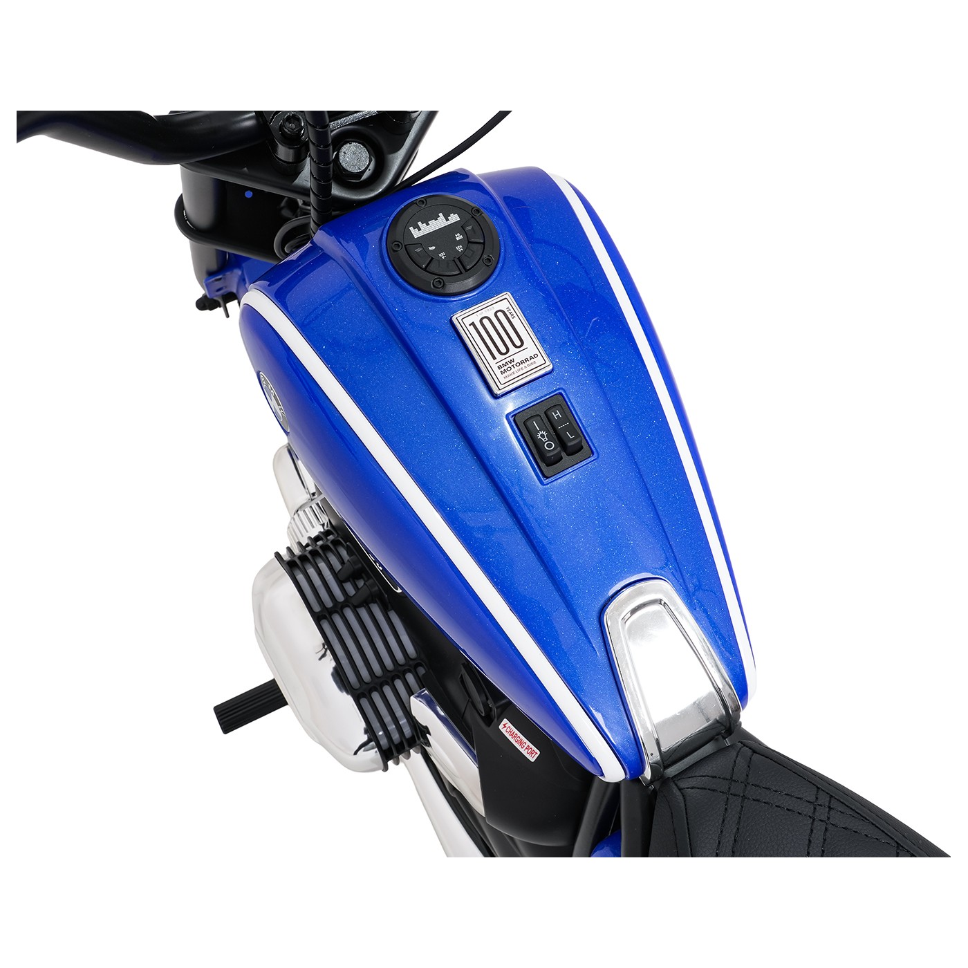 Motor vozidla BMW R18 modrý