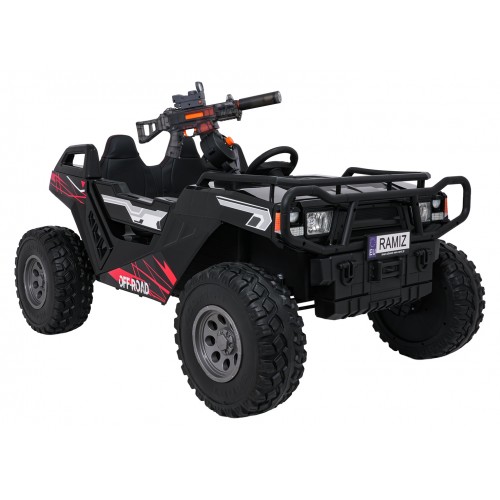 Kočárek PROSPECTOR 4x4 STRONG černý