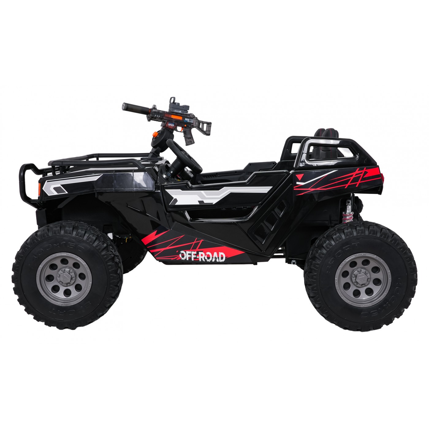 Kočárek PROSPECTOR 4x4 STRONG černý