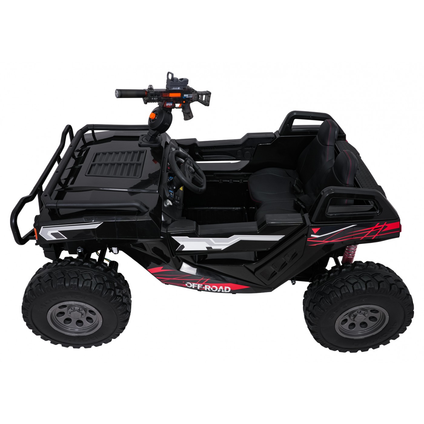 Kočárek PROSPECTOR 4x4 STRONG černý