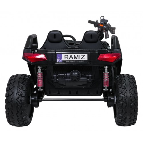 Kočárek PROSPECTOR 4x4 STRONG černý