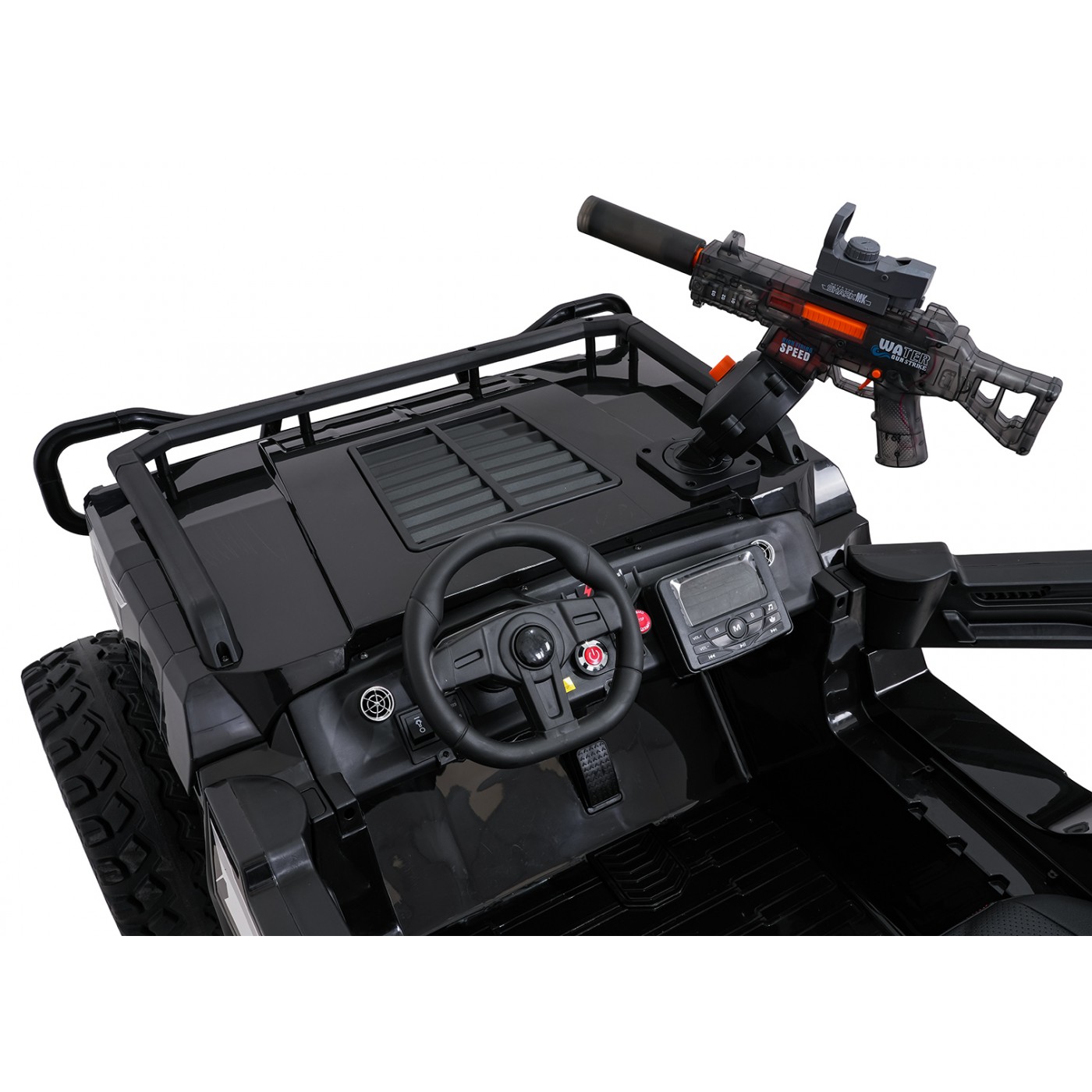 Kočárek PROSPECTOR 4x4 STRONG černý