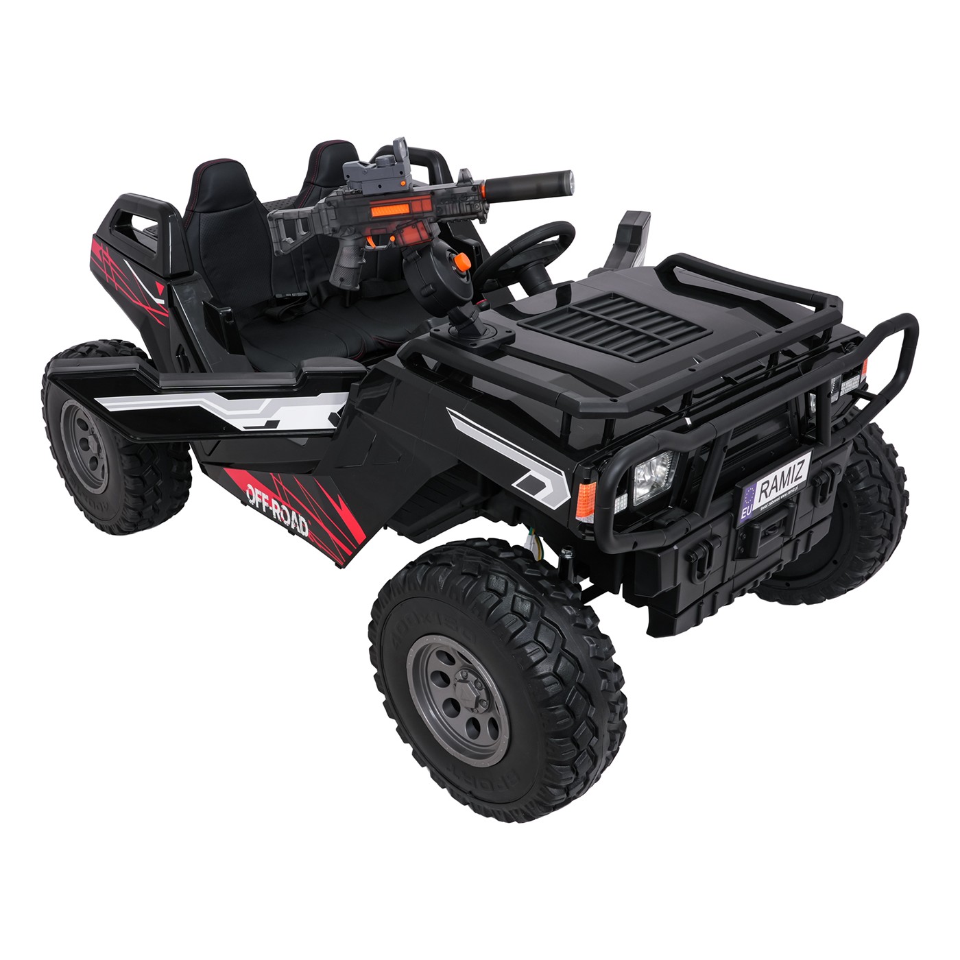 Kočárek PROSPECTOR 4x4 STRONG černý