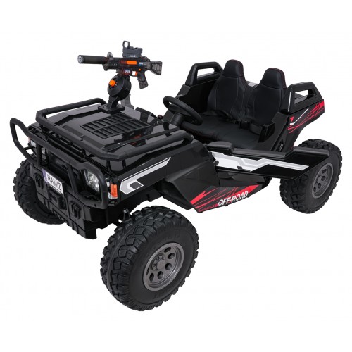 Kočárek PROSPECTOR 4x4 STRONG černý