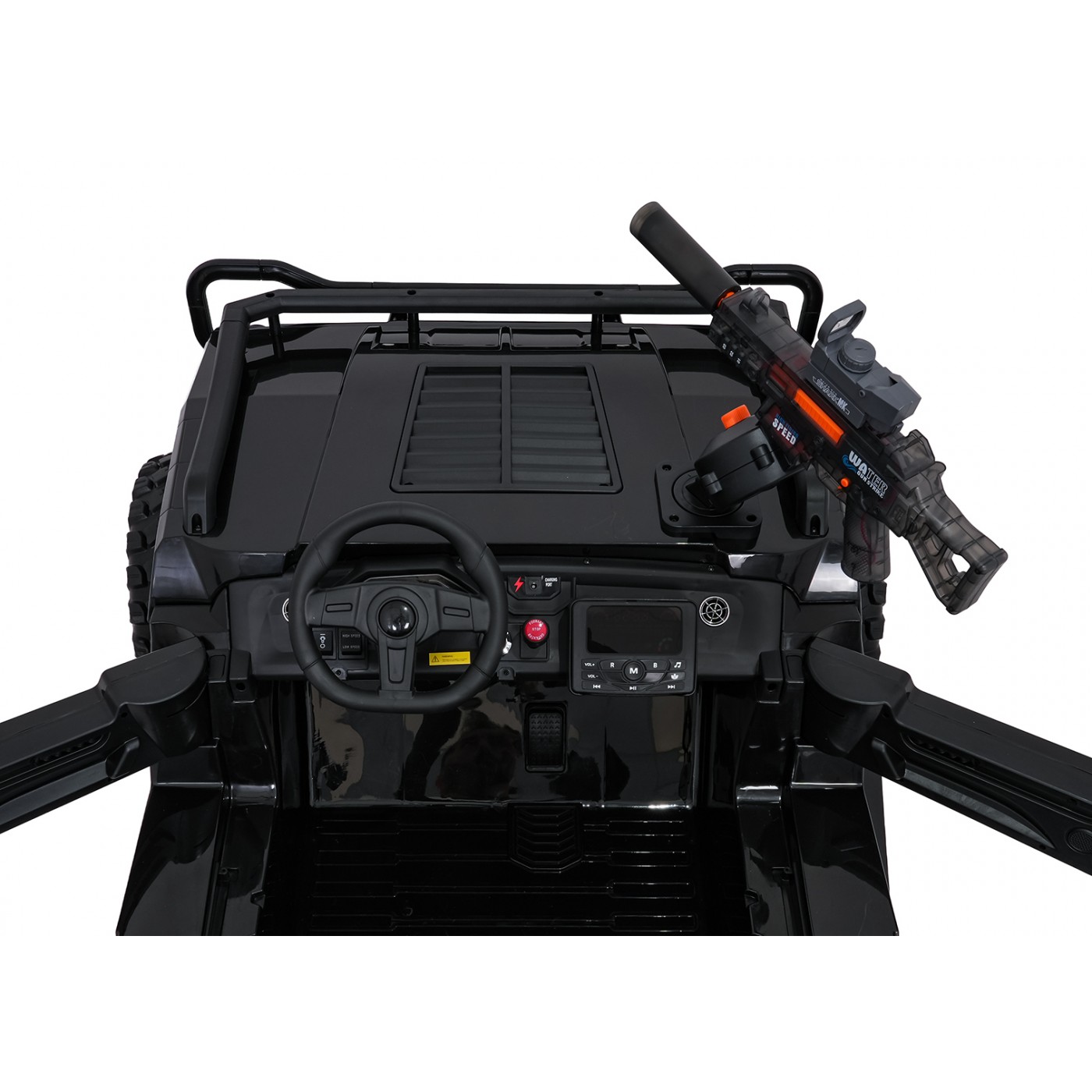 Kočárek PROSPECTOR 4x4 STRONG černý
