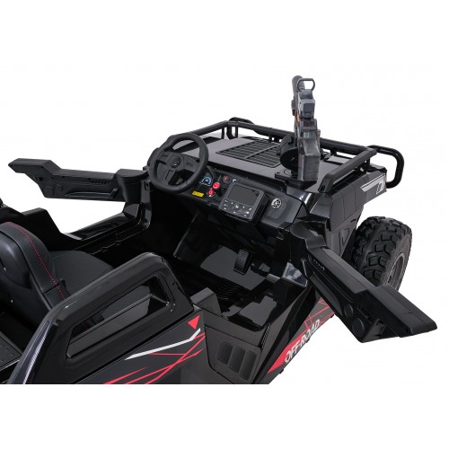 Kočárek PROSPECTOR 4x4 STRONG černý
