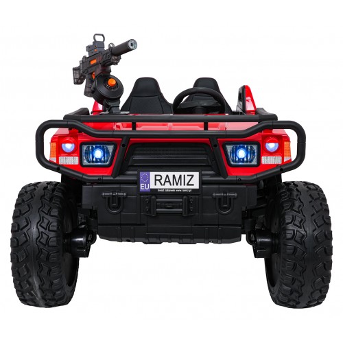 Kočárek PROSPECTOR 4x4 STRONG červený