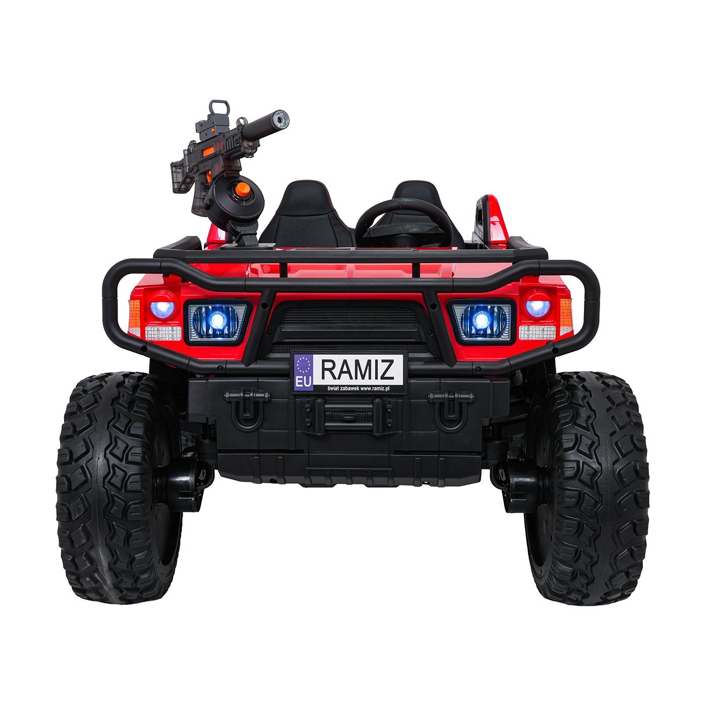 Kočárek PROSPECTOR 4x4 STRONG červený