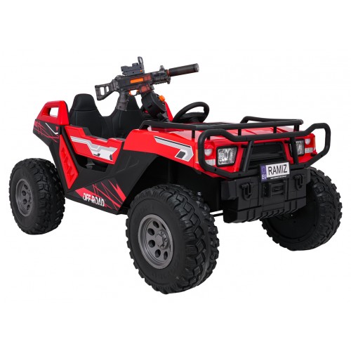 Kočárek PROSPECTOR 4x4 STRONG červený
