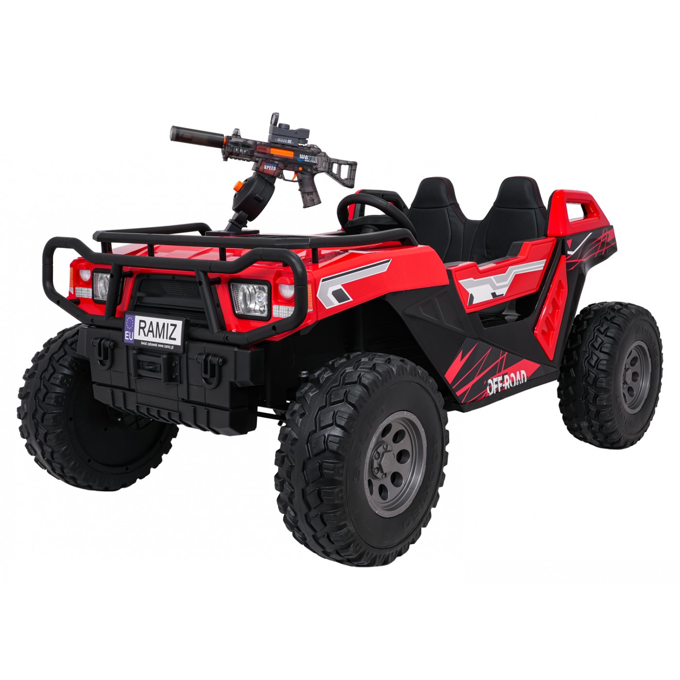 Kočárek PROSPECTOR 4x4 STRONG červený