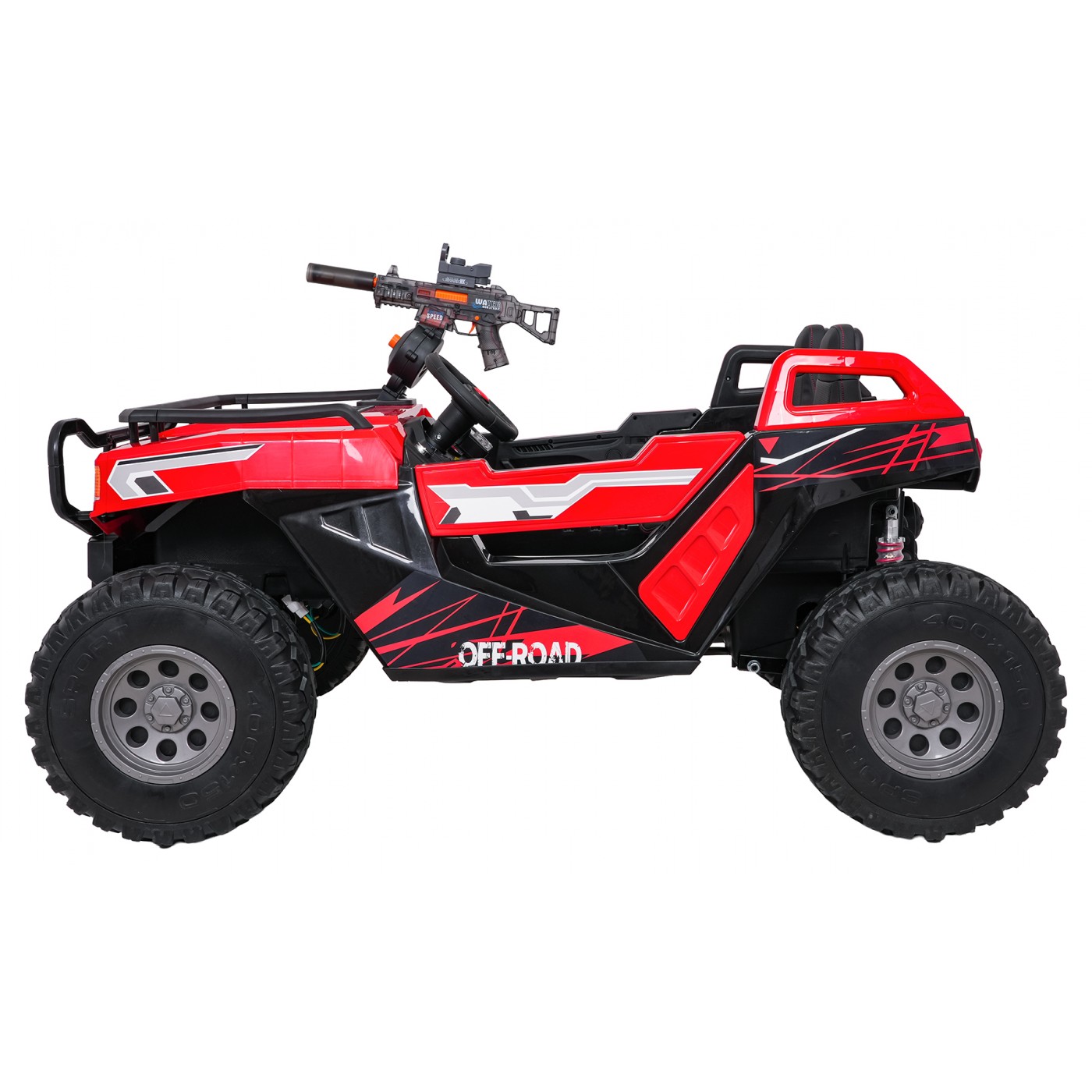 Kočárek PROSPECTOR 4x4 STRONG červený