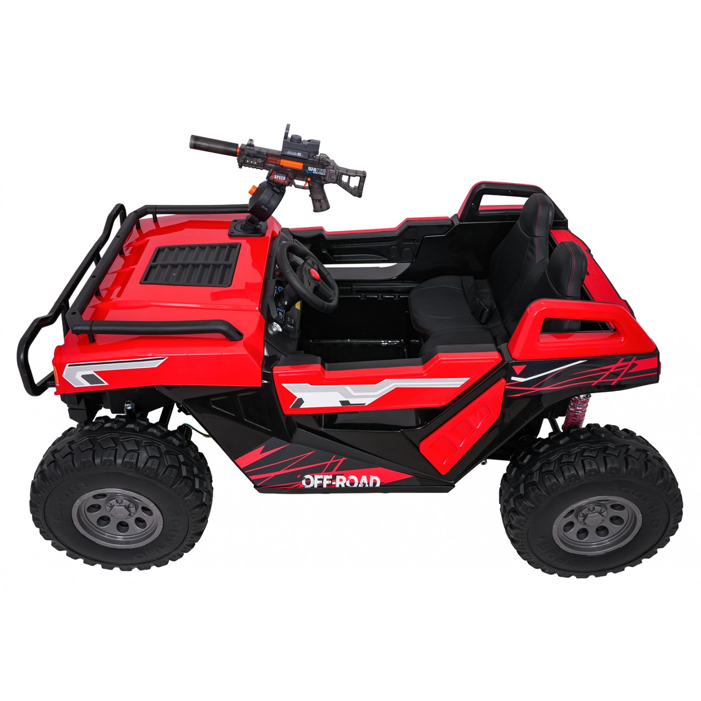 Kočárek PROSPECTOR 4x4 STRONG červený