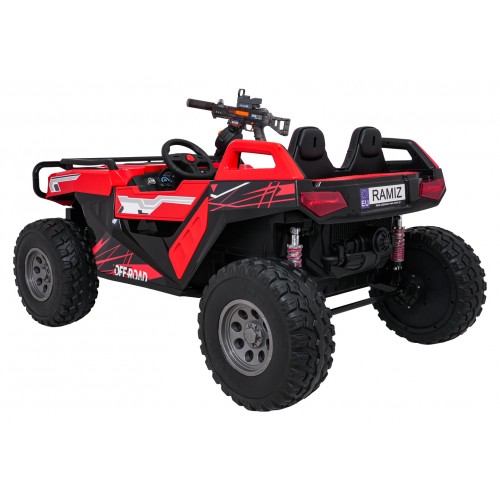 Kočárek PROSPECTOR 4x4 STRONG červený