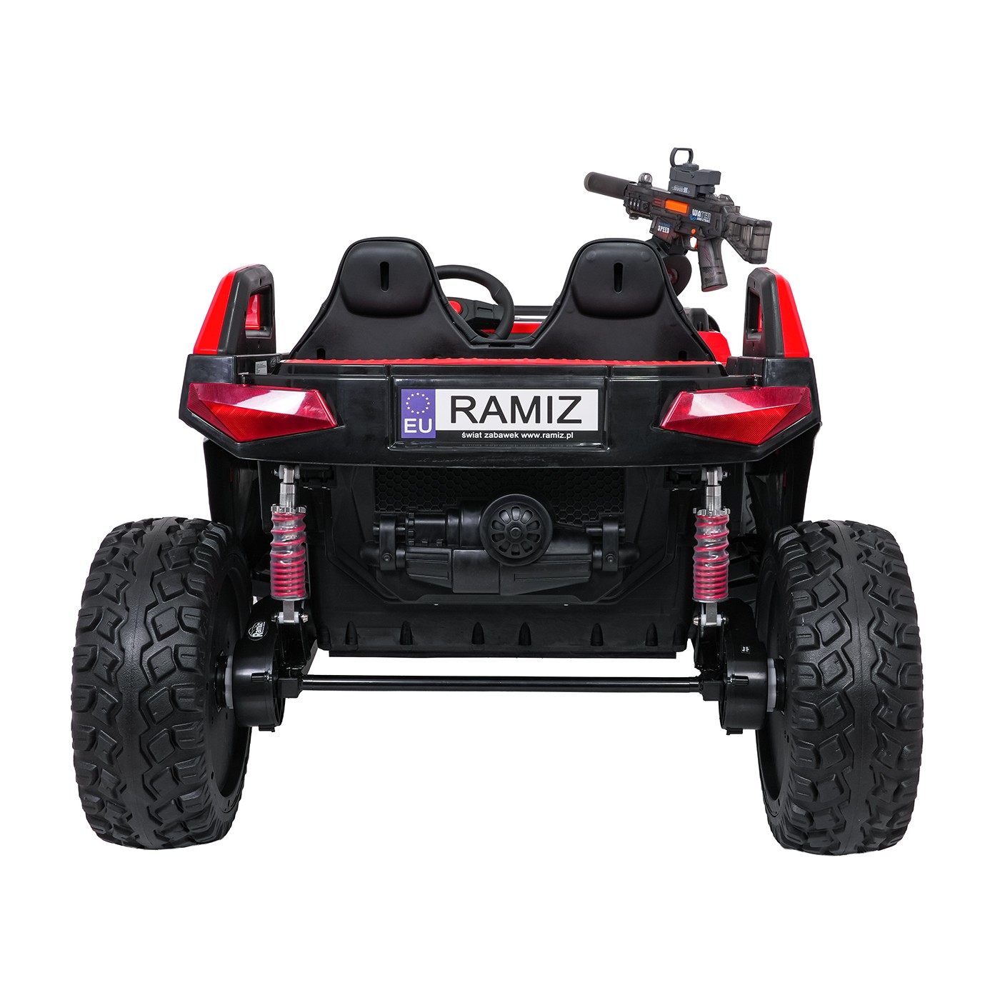 Kočárek PROSPECTOR 4x4 STRONG červený