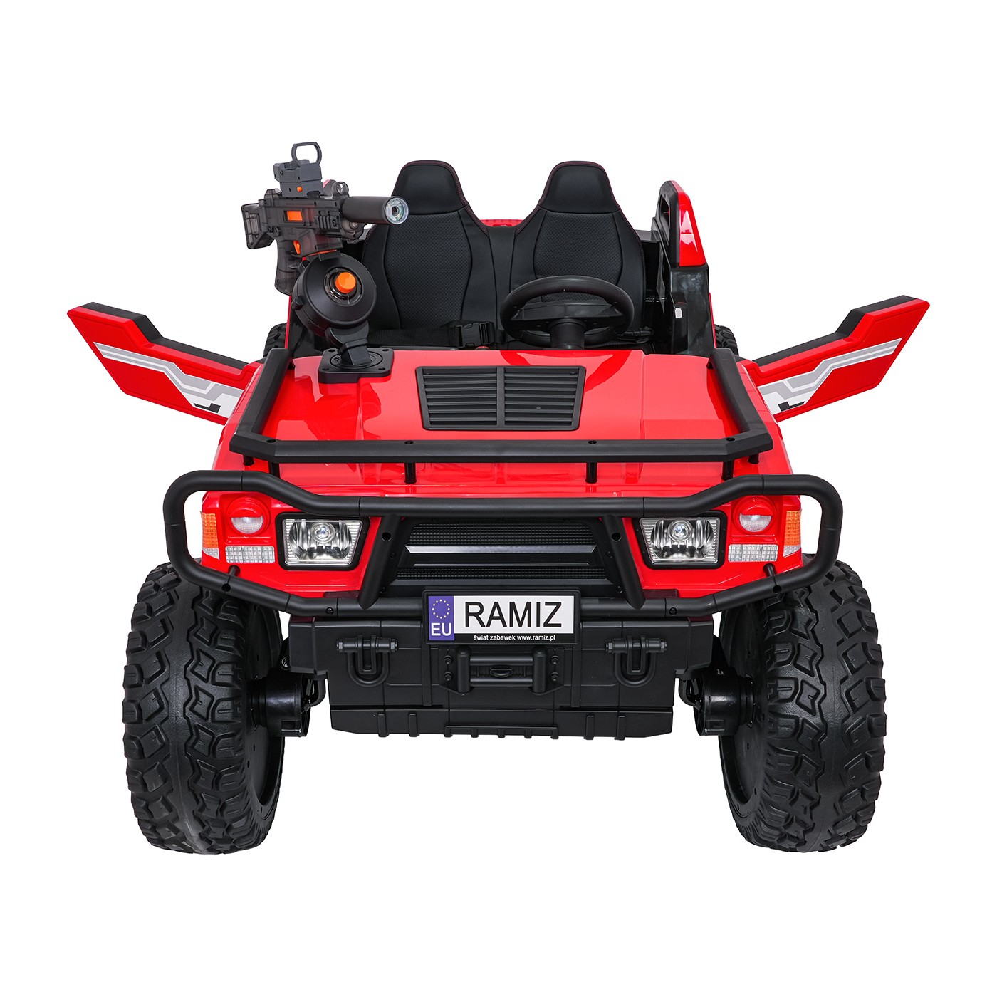 Kočárek PROSPECTOR 4x4 STRONG červený