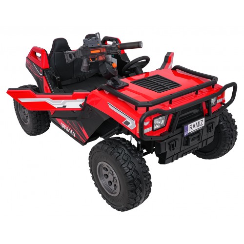 Kočárek PROSPECTOR 4x4 STRONG červený