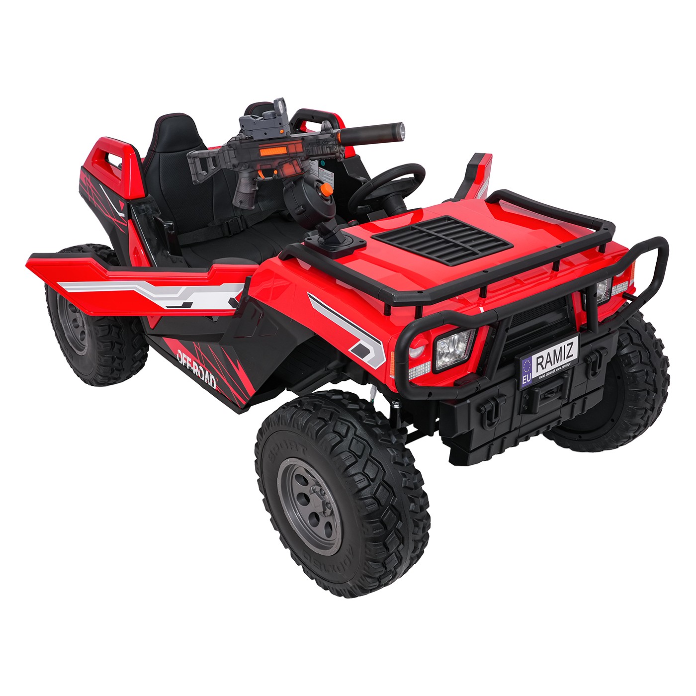 Kočárek PROSPECTOR 4x4 STRONG červený