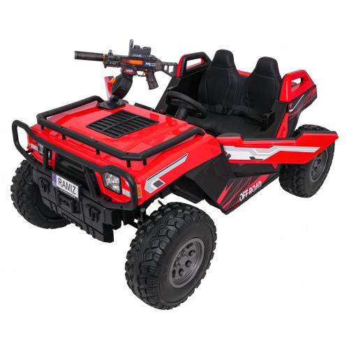 Kočárek PROSPECTOR 4x4 STRONG červený