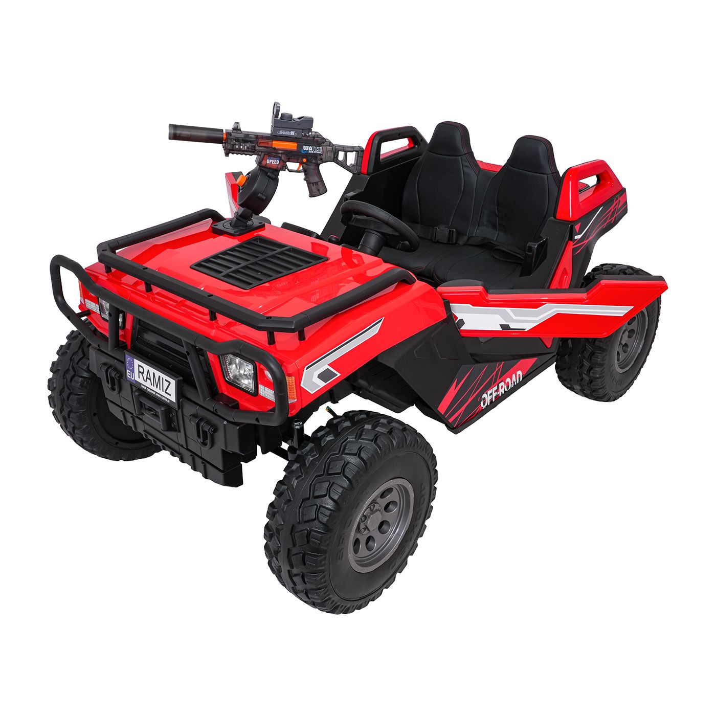 Kočárek PROSPECTOR 4x4 STRONG červený