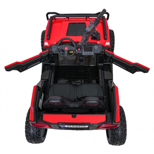 Kočárek PROSPECTOR 4x4 STRONG červený
