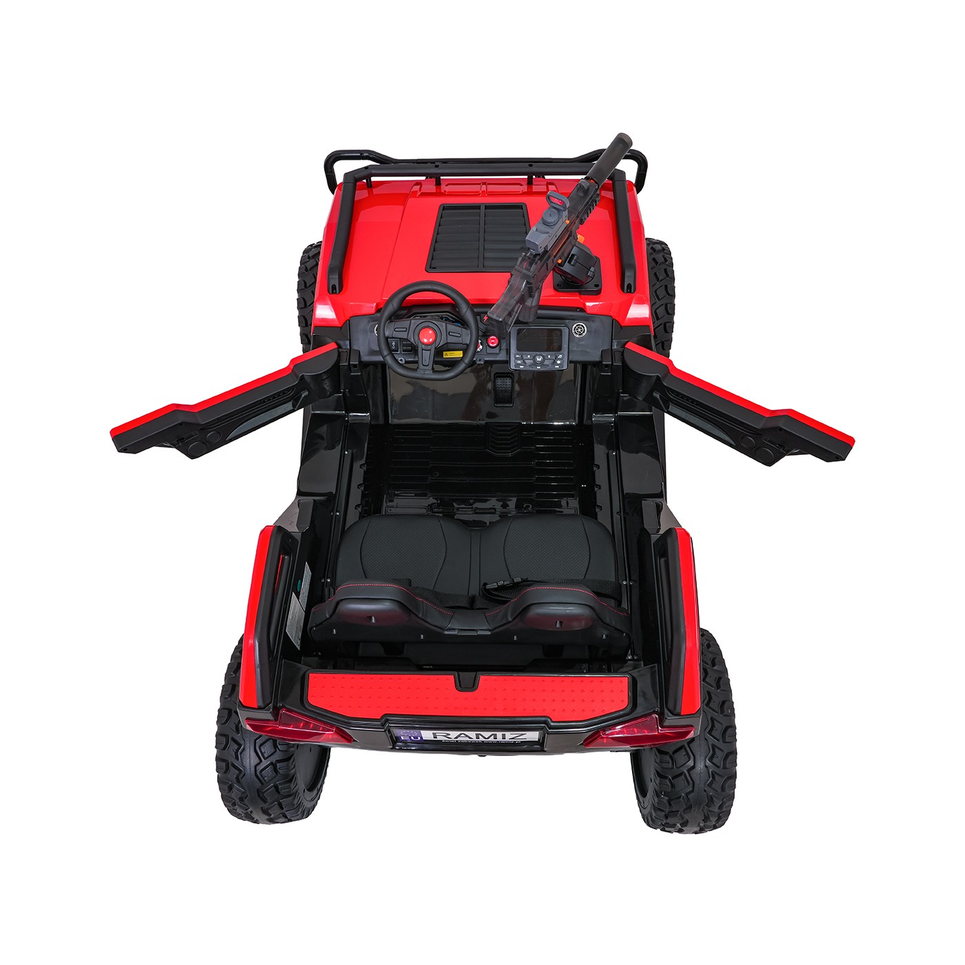 Kočárek PROSPECTOR 4x4 STRONG červený