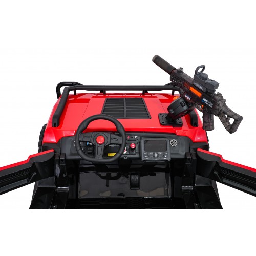 Kočárek PROSPECTOR 4x4 STRONG červený
