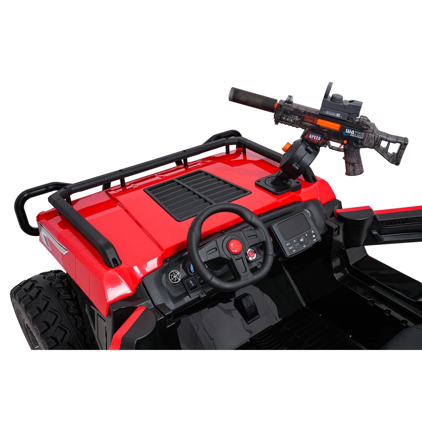 Kočárek PROSPECTOR 4x4 STRONG červený