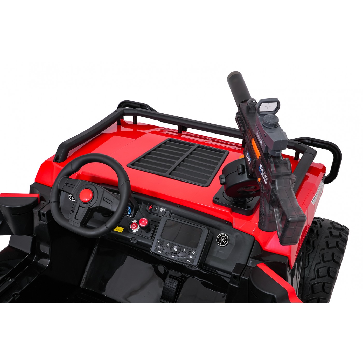 Kočárek PROSPECTOR 4x4 STRONG červený