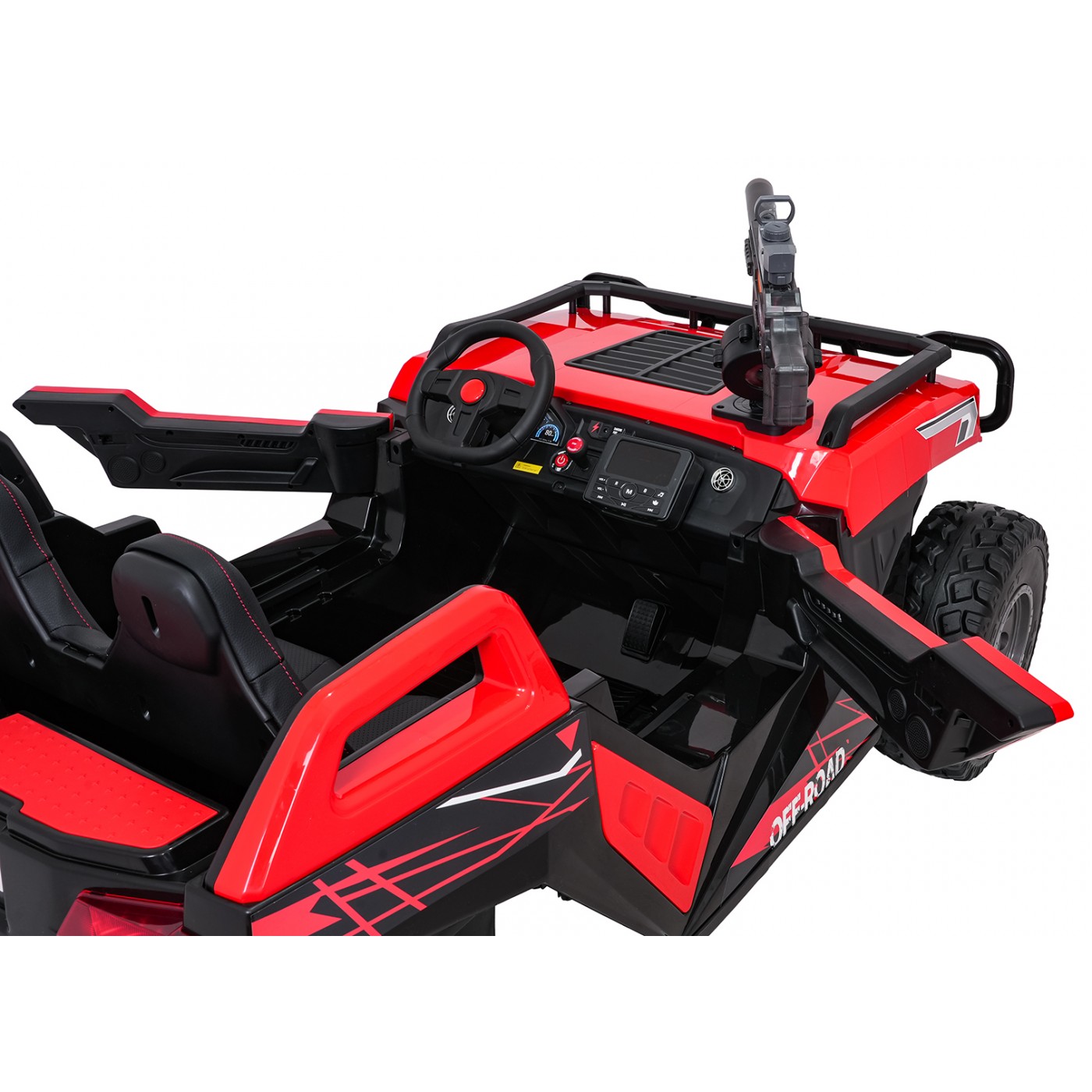 Kočárek PROSPECTOR 4x4 STRONG červený