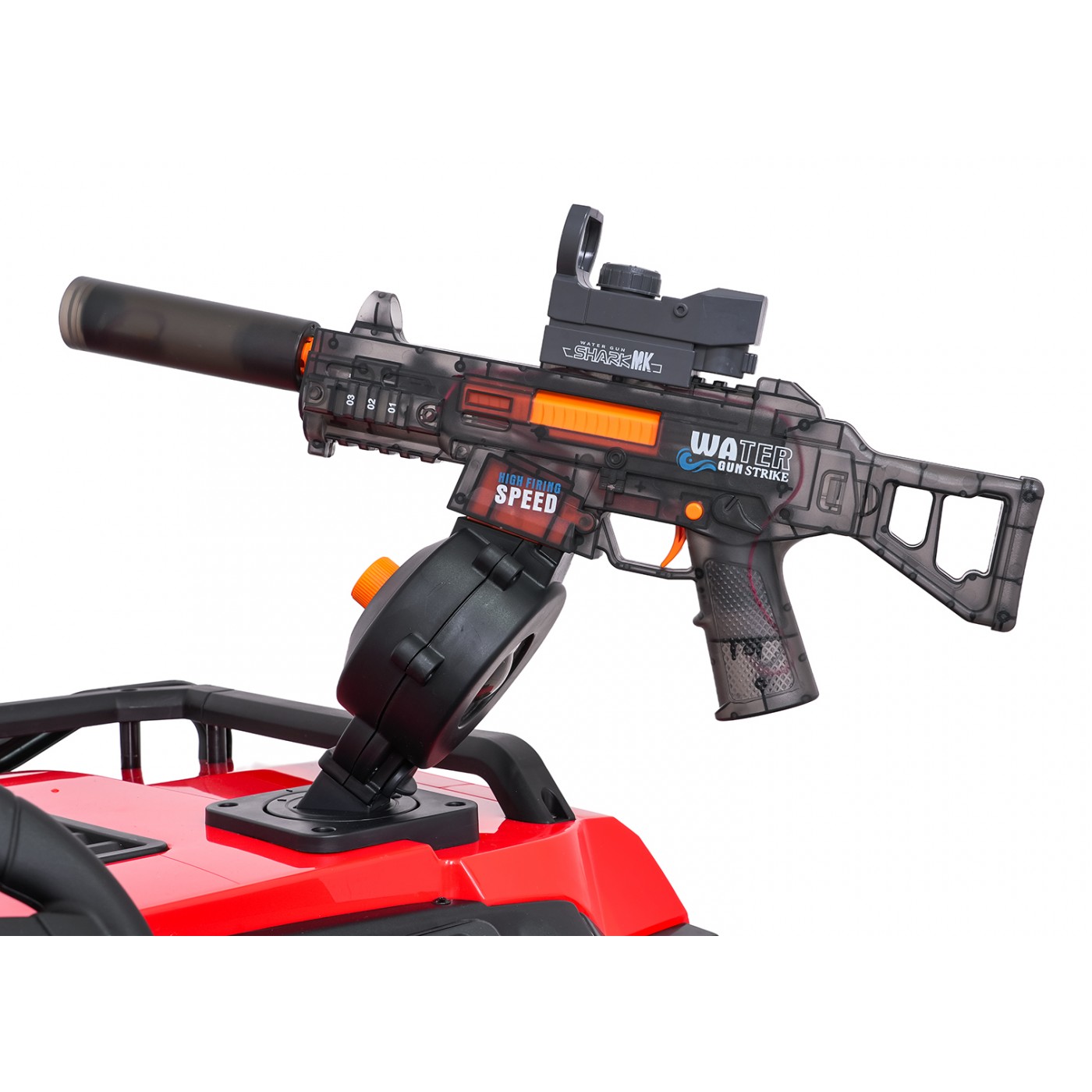 Kočárek PROSPECTOR 4x4 STRONG červený