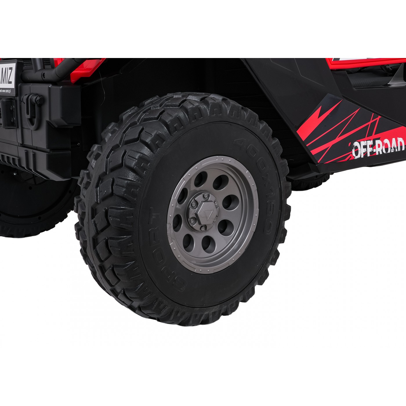 Kočárek PROSPECTOR 4x4 STRONG červený
