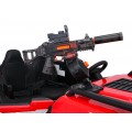 Kočárek PROSPECTOR 4x4 STRONG červený