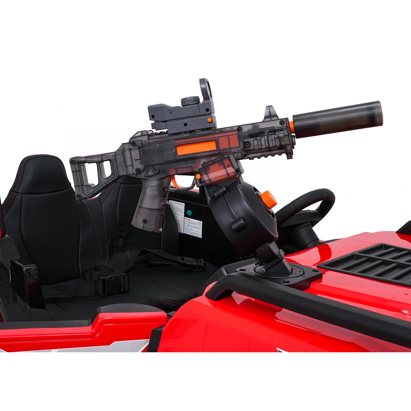 Kočárek PROSPECTOR 4x4 STRONG červený