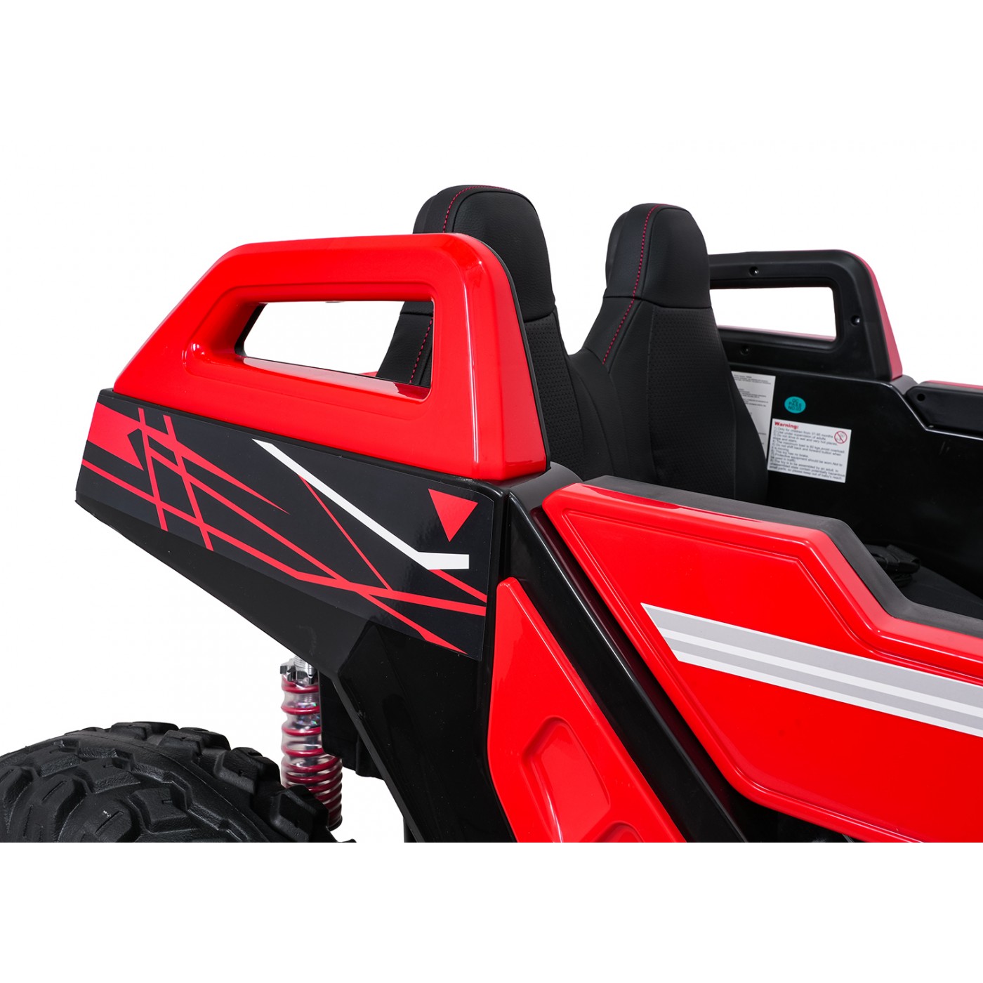Kočárek PROSPECTOR 4x4 STRONG červený