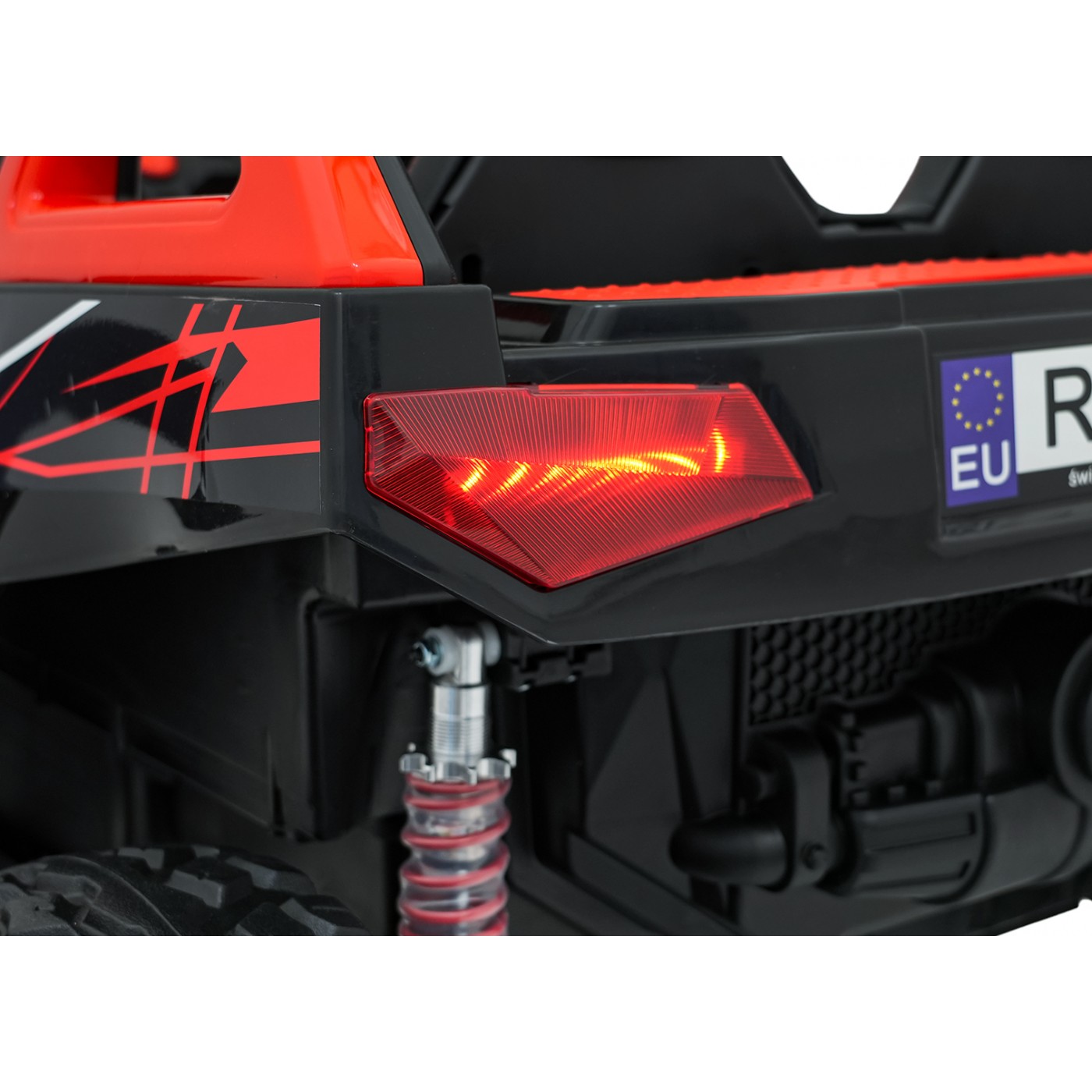 Kočárek PROSPECTOR 4x4 STRONG červený