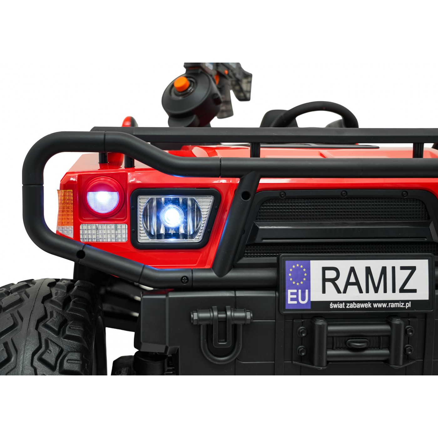 Kočárek PROSPECTOR 4x4 STRONG červený