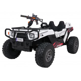 Kočárek PROSPECTOR 4x4 STRONG bílý