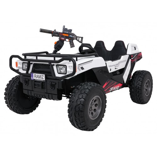 Kočárek PROSPECTOR 4x4 STRONG bílý