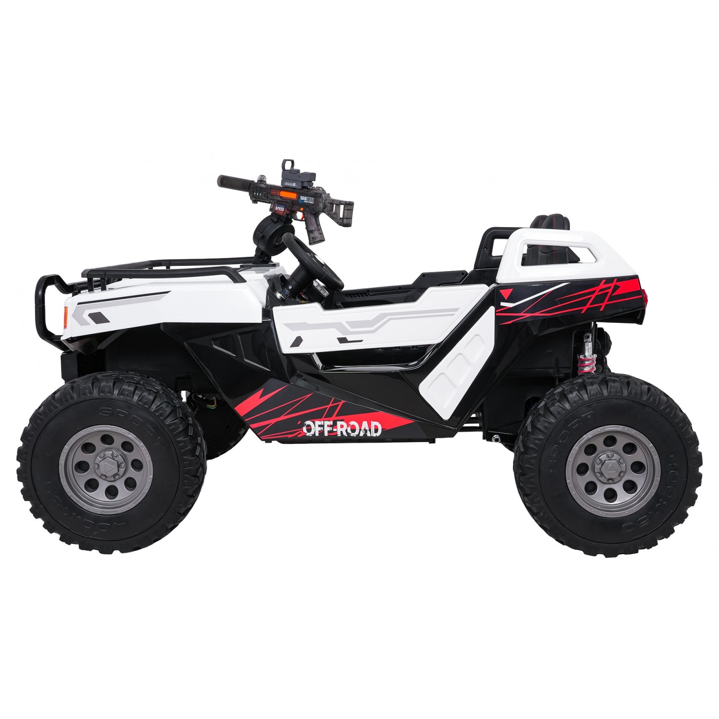 Kočárek PROSPECTOR 4x4 STRONG bílý