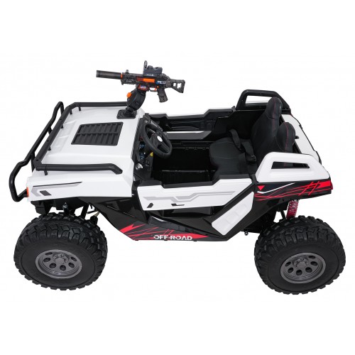 Kočárek PROSPECTOR 4x4 STRONG bílý