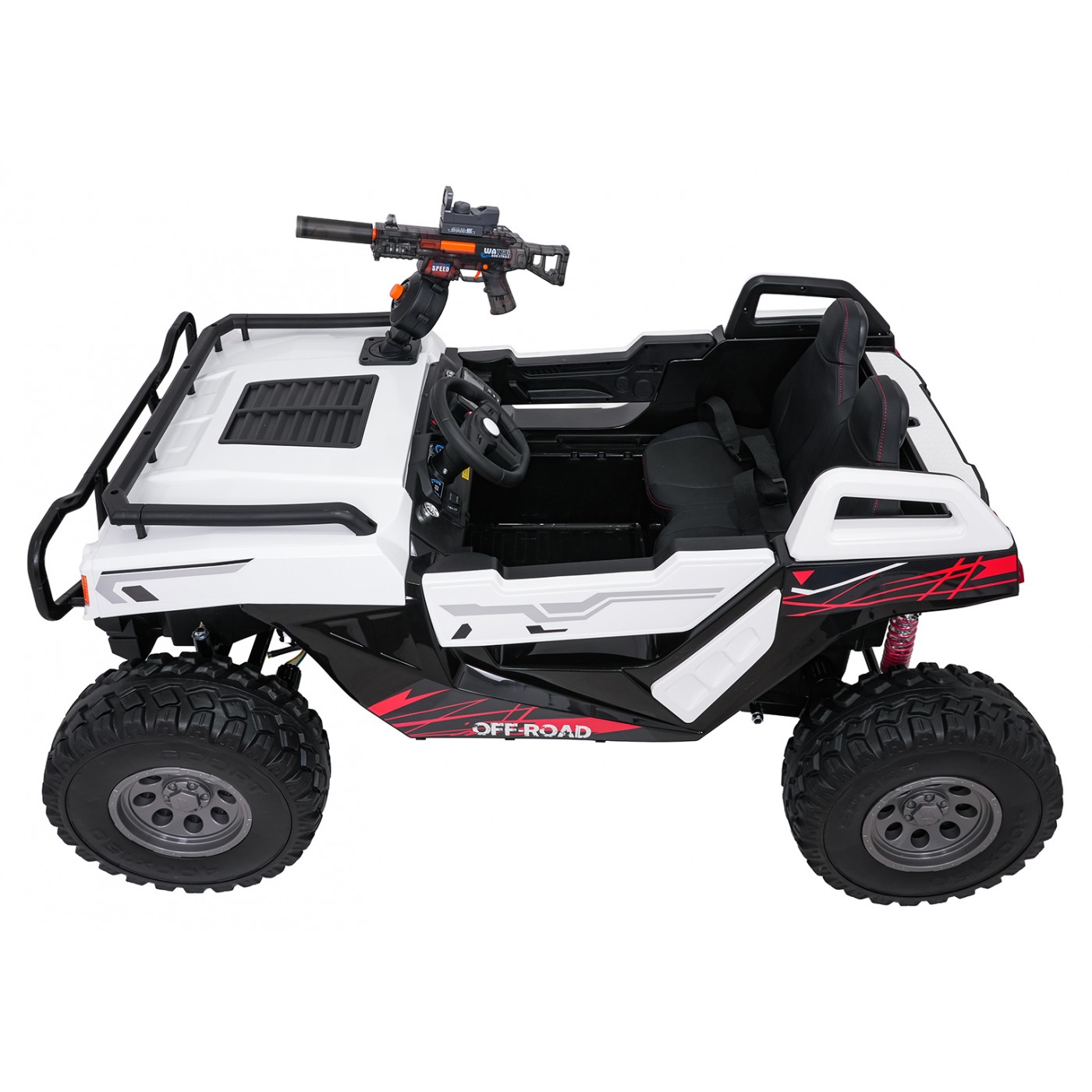 Kočárek PROSPECTOR 4x4 STRONG bílý