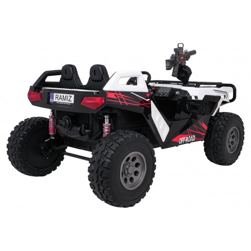 Kočárek PROSPECTOR 4x4 STRONG bílý