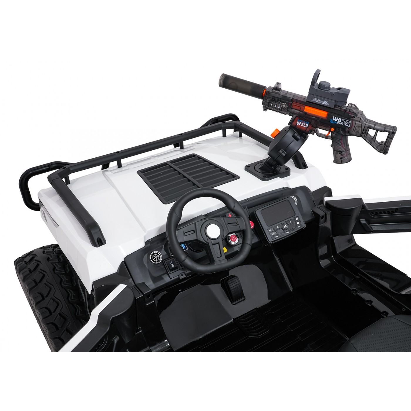 Kočárek PROSPECTOR 4x4 STRONG bílý