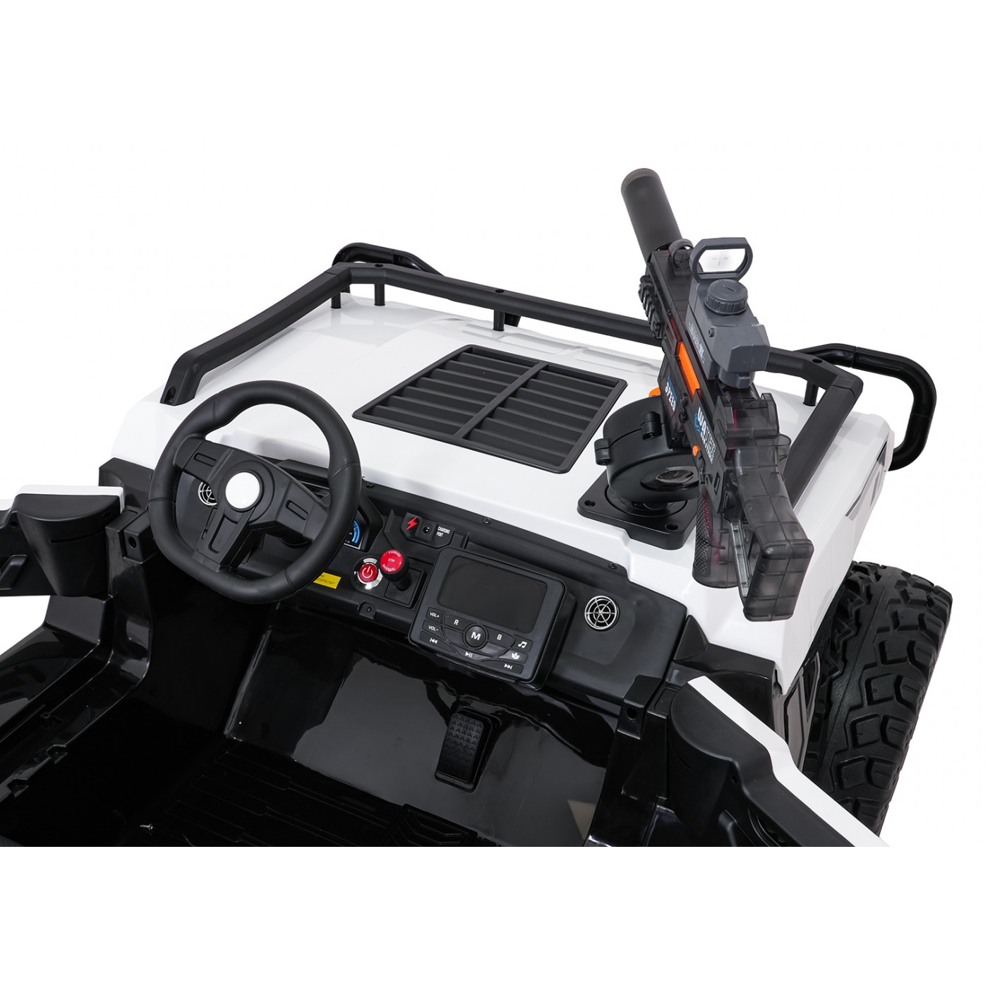 Kočárek PROSPECTOR 4x4 STRONG bílý