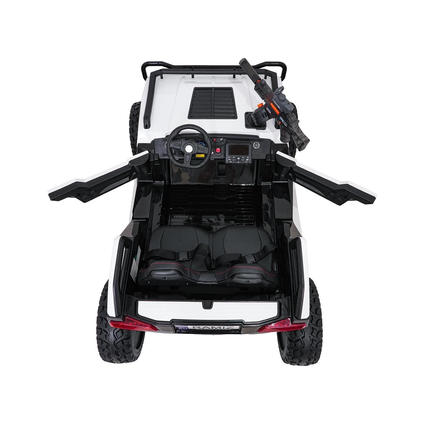 Kočárek PROSPECTOR 4x4 STRONG bílý