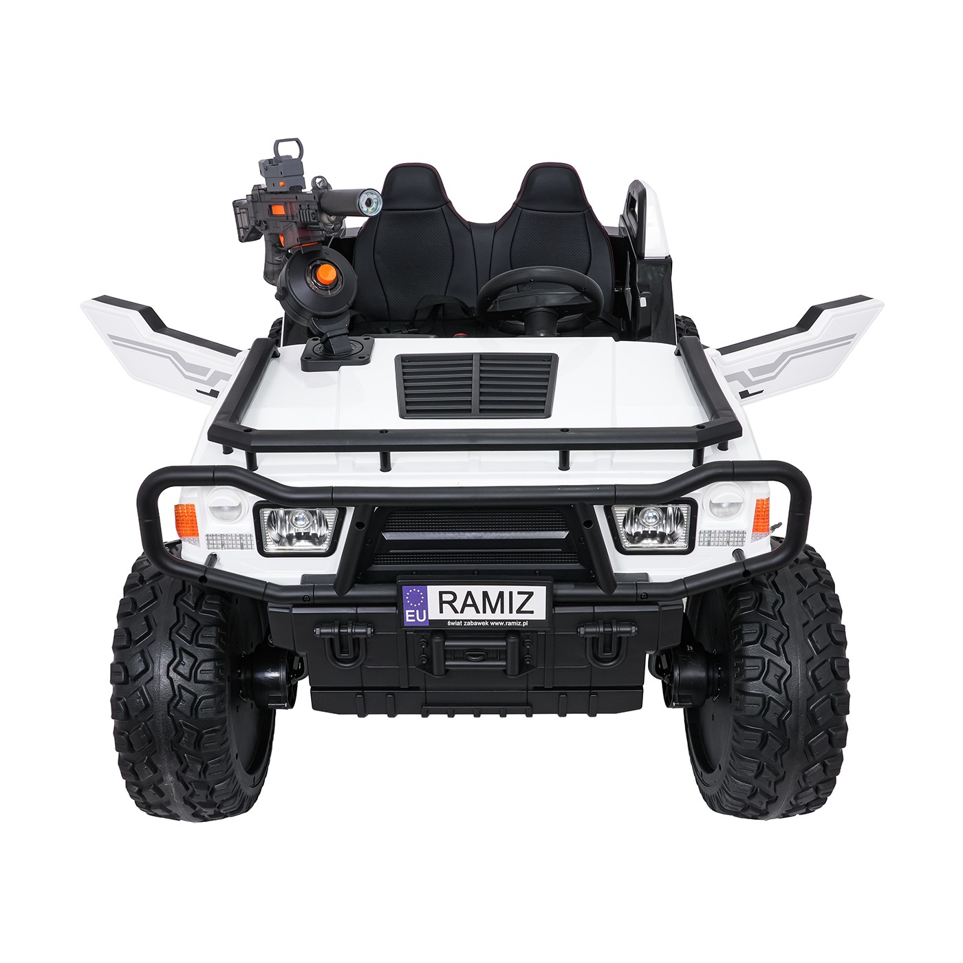 Kočárek PROSPECTOR 4x4 STRONG bílý