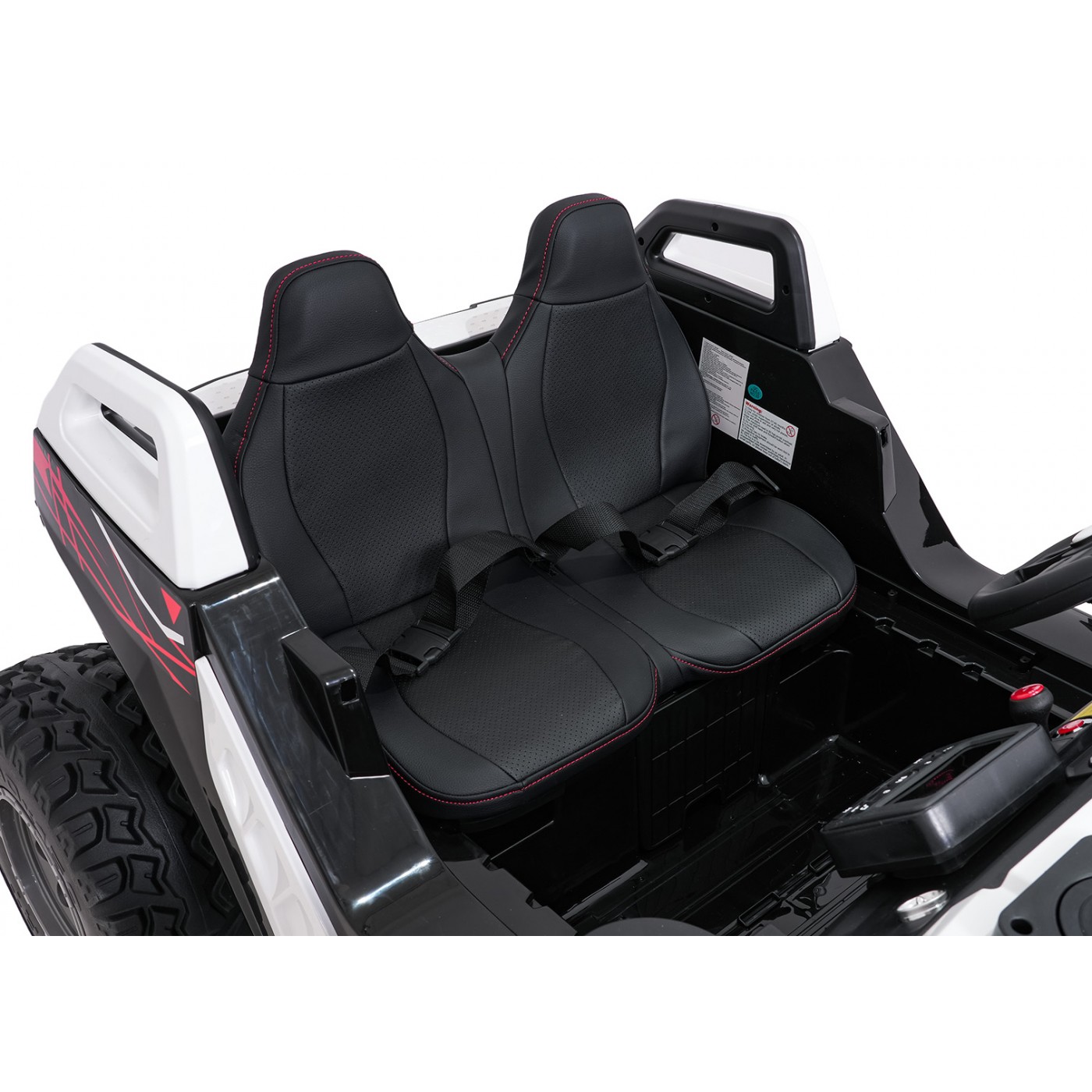 Kočárek PROSPECTOR 4x4 STRONG bílý