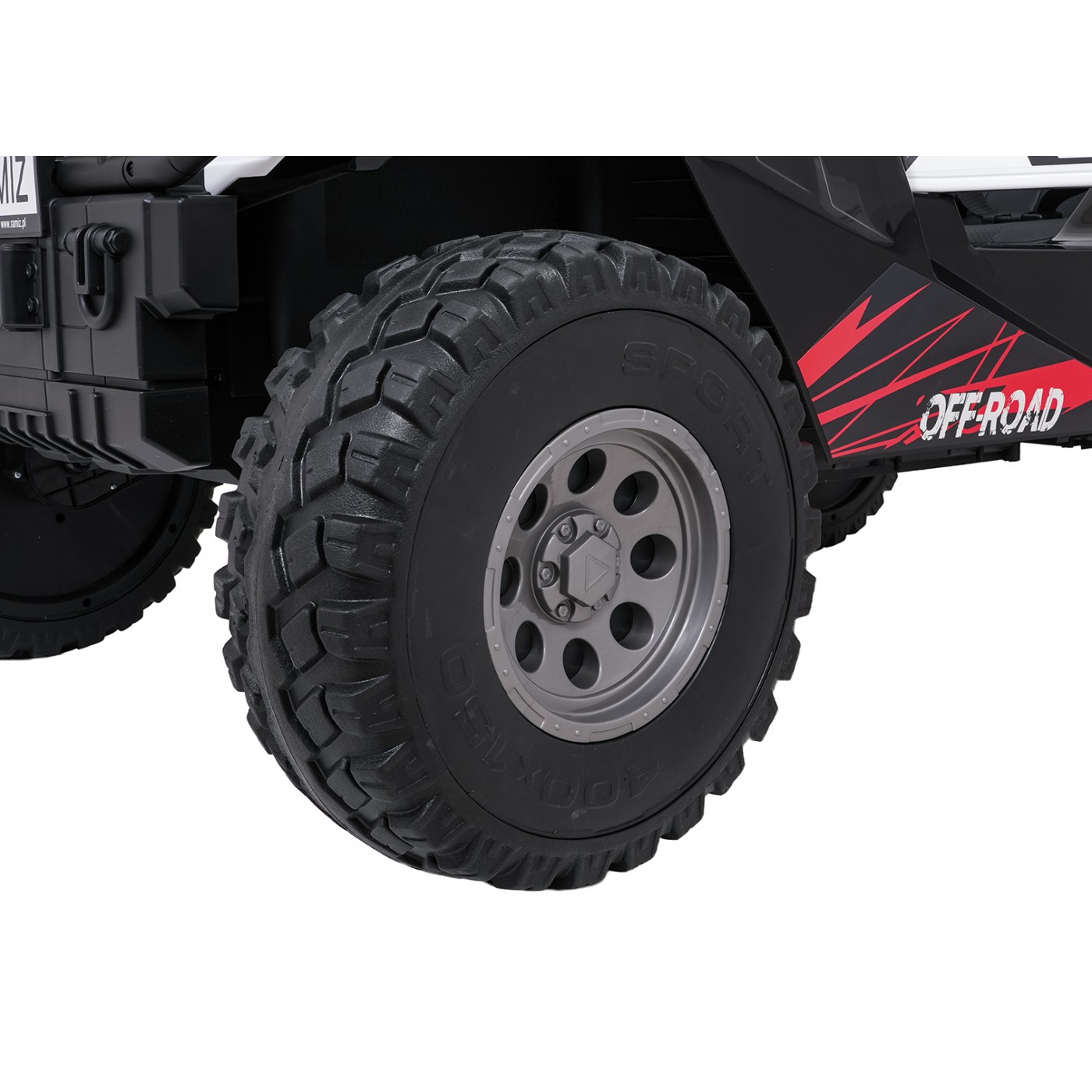 Kočárek PROSPECTOR 4x4 STRONG bílý
