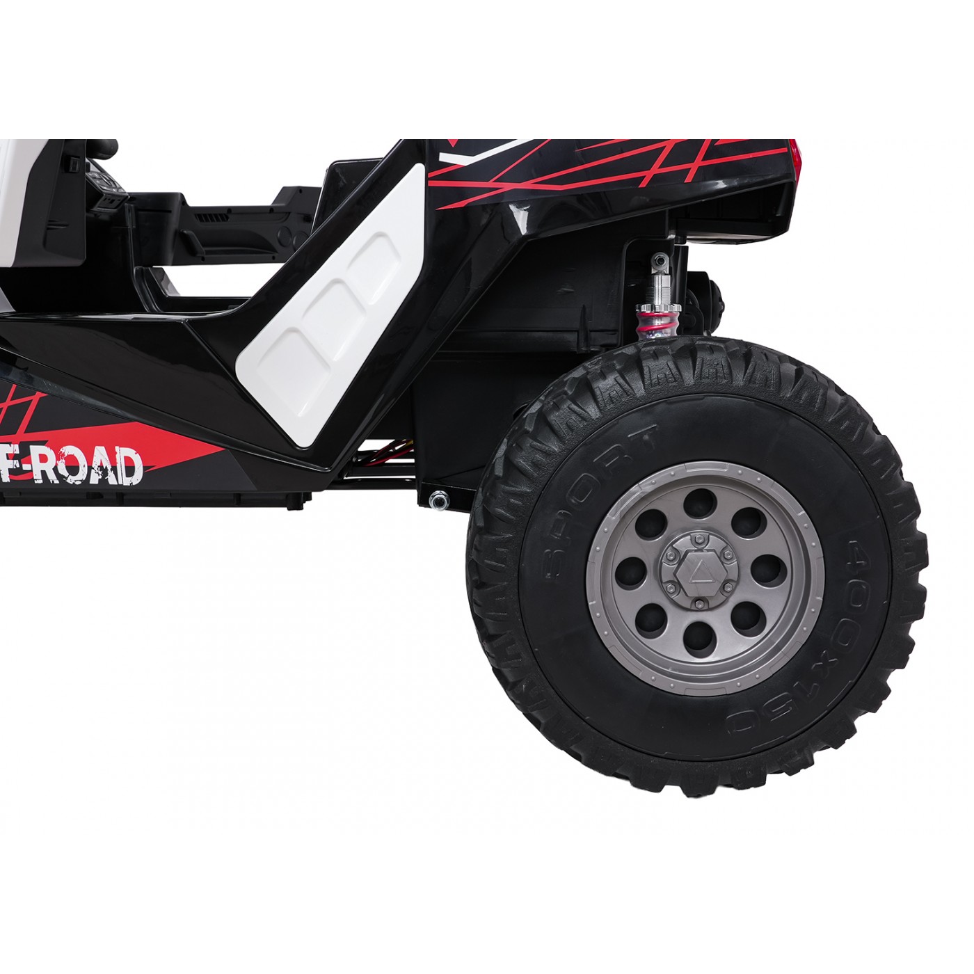 Kočárek PROSPECTOR 4x4 STRONG bílý