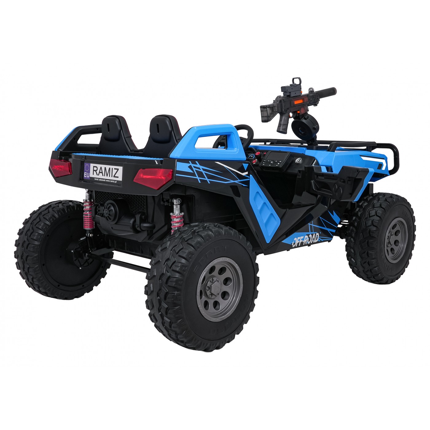 Kočárek PROSPECTOR 4x4 STRONG modrý
